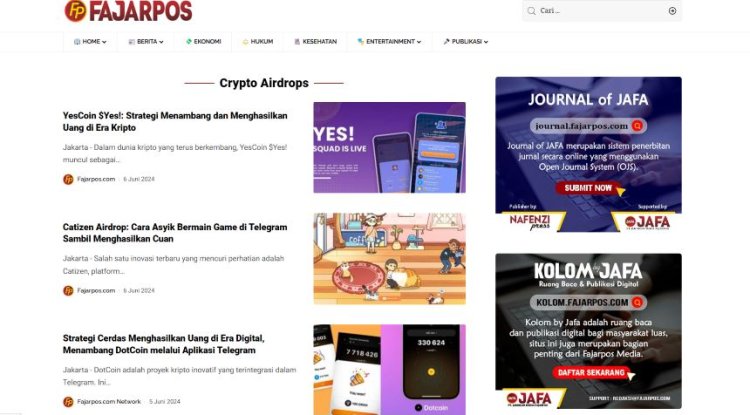 Crypto Airdrops, Raup Kuntungan Hujan Hadiah dari Dunia Kripto